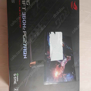 모니터 ASUS ROG SWIFT PG27AQN 360 팝니다 (풀박스)