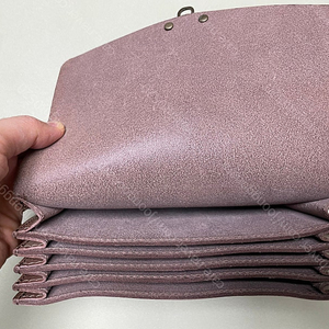 수제 다꾸 가죽 파우치