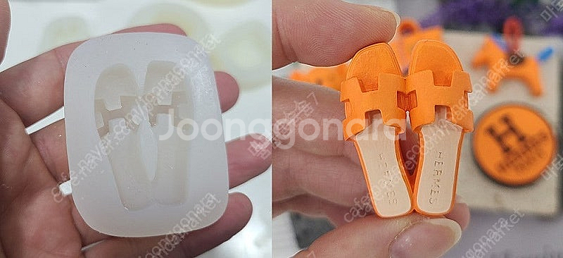 석고방향제 명품 실리콘몰드 처분 (명품가방몰드, 명품몰...--6