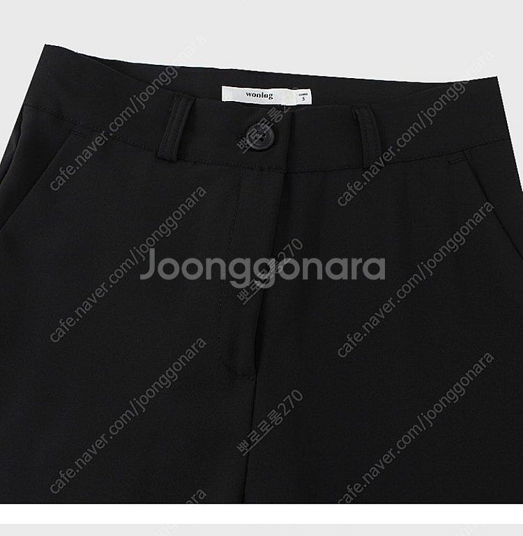 새상품! 원로그 제작 히든밴딩 슬랙스 바이씨니 페이지유...--1