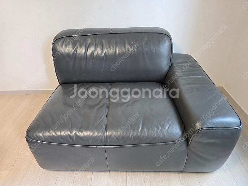 일룸 코펜하겐 3인 천연가죽 모듈 쇼파--1