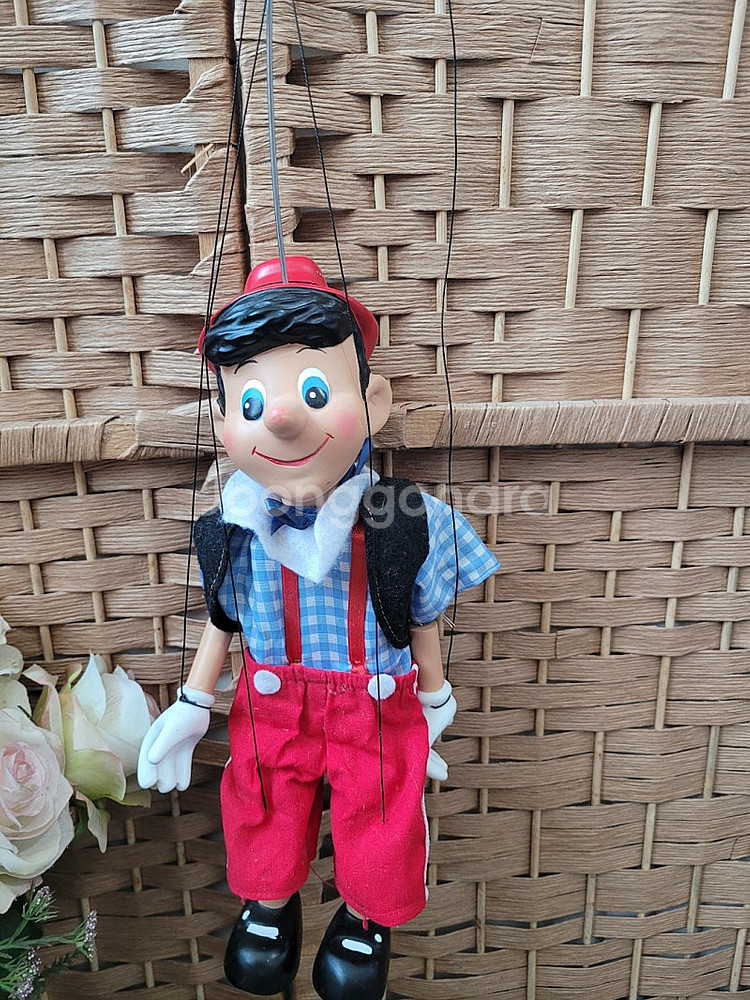 [판매] 체코 마리오네트 뜨개질 할머니 , 피노키오 인...--2