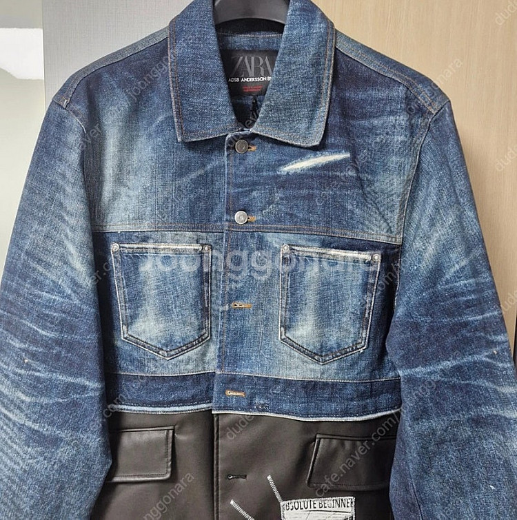 자라 앤더슨 벨 데님 콤비 점퍼 zara X ANDERSSON BELL--3