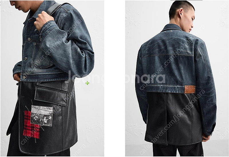 자라 앤더슨 벨 데님 콤비 점퍼 zara X ANDERSSON BELL--4