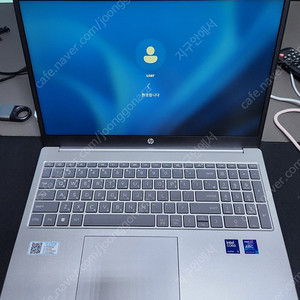 HP 자비스 2024 AI 노트북 판매합니다 인텔 ultra5 16g 512g / 15-fd1030TU
