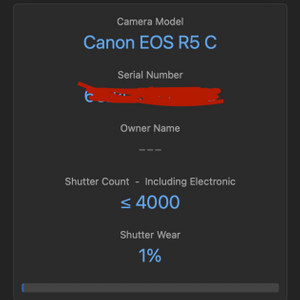 케논 eos r5c 팝니다. -265만원