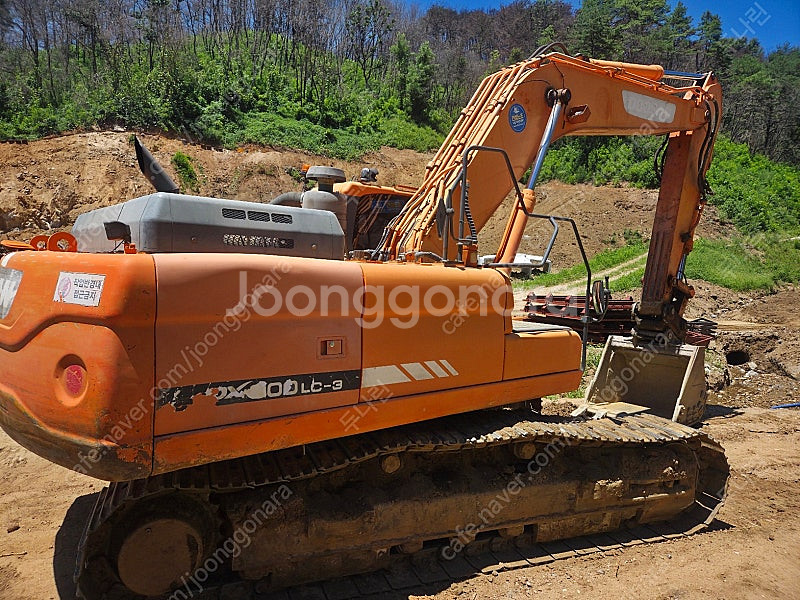 두산 DX300LC 2014년식 차대1395 10 궤도...--2