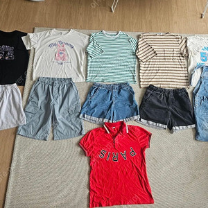 150~160사이즈 여아여름 반팔반바지