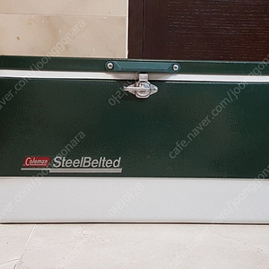 콜맨 스틸벨트 쿨러 (Coleman Steel Belted Cooler)54QT 빈티지 아이스박스 92년 생산제품