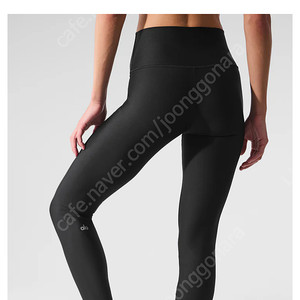 새상품 알로요가 레깅스 7/8 HIGH-WAIST AIRLIFT LEGGING 블랙