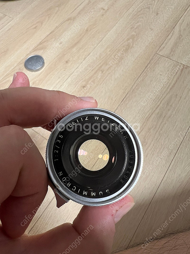 summicron 35mm f2 6군8매 팝니다.--8