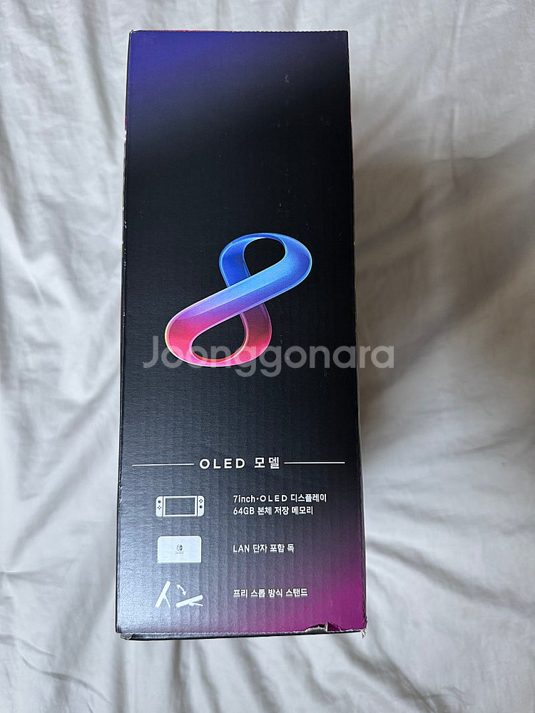 닌텐도 스위치 OLED 화이트 / 새상품급 / 독 미개...--2