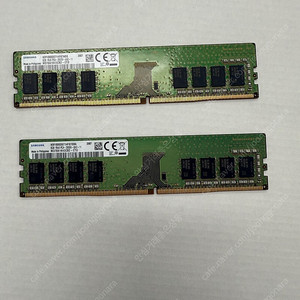 삼성 ddr4 2666v 8G x 2개 팝니다