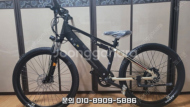 삼천리 전기 자전거 팬텀 FS & 아소스 헬멧--1