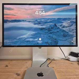 애플 스튜디오 디스플레이 + 맥미니