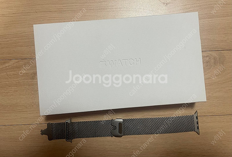 애플워치 울트라2 내추럴 티타늄 + 오션밴드(화이트) ...--9
