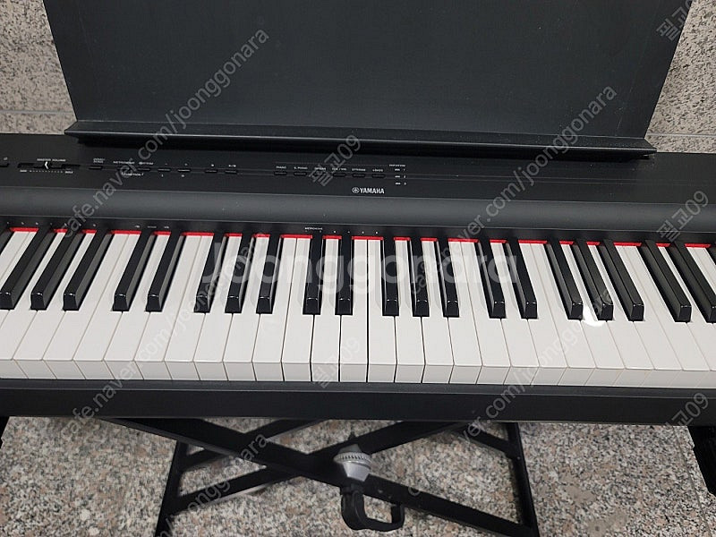 야마하 P-125 디지털 전자 피아노 풀셋트--1