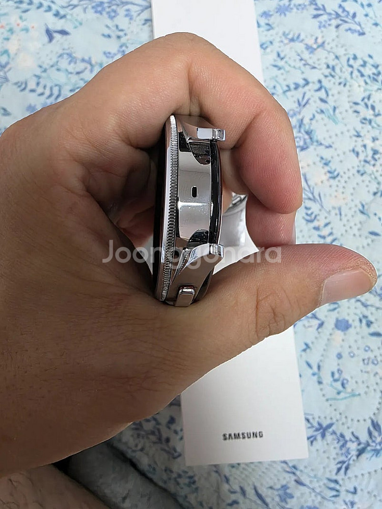 갤럭시워치6 클래식 블루투스 실버 47mm--4