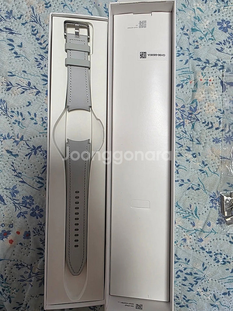 갤럭시워치6 클래식 블루투스 실버 47mm--8