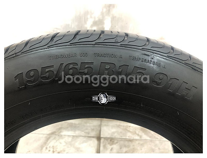 중고타이어 금호타이어 솔루스TA31 195/65R15 ...--5