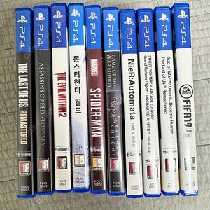 PS4 명작 인기타이틀 모음