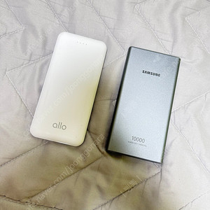 삼성 25w 보조배터리 + 알로 20w pd 보조배터리 일괄