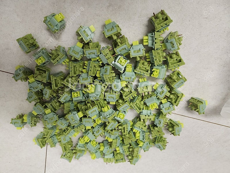 Silent Lemon V2 키보드 스위치 100개--0