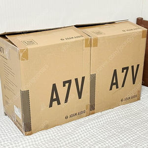 아담 오디오 A7V 액티브 스피커 1조 박스풀셋