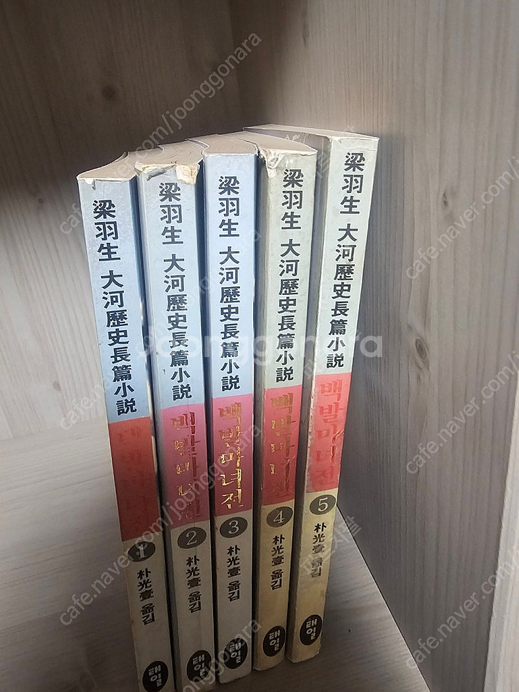 양우생 - 백발마녀전(전5권) 태일출판사​​--0