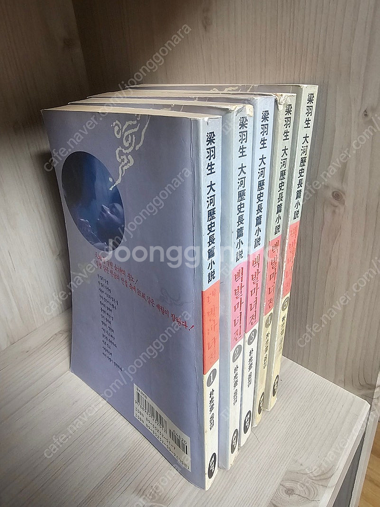 양우생 - 백발마녀전(전5권) 태일출판사​​--1