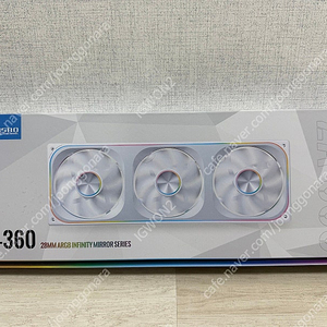 [포워드/정방향] 존스보 ZA-360 화이트 일체형 3팬 팝니다.