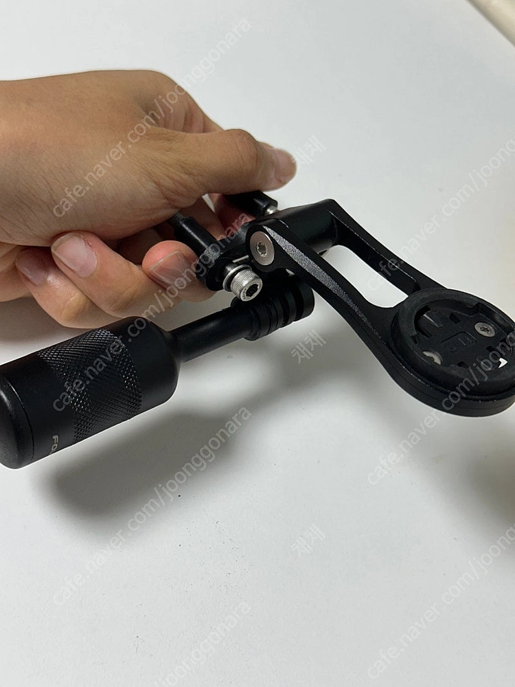 완전 튼튼한 자전거 스템 마운트/블랙박스, 전조등 ,속도계 한 번에 가능! 이미지