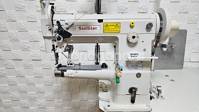 썬스타 KM-380 공업용 타프미싱 중고--1