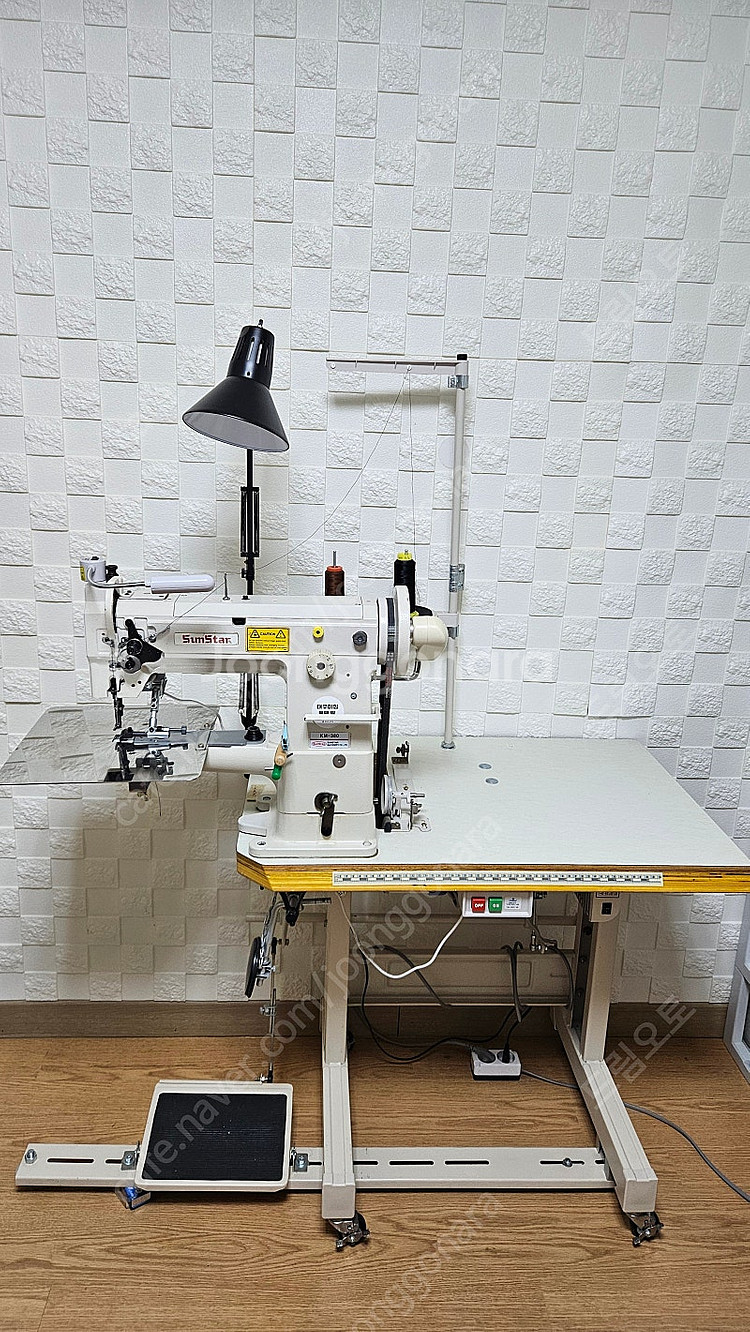 썬스타 KM-380 공업용 타프미싱 중고--3