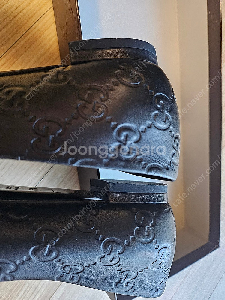 구찌 토오픈 플랫 36.5사이즈--5