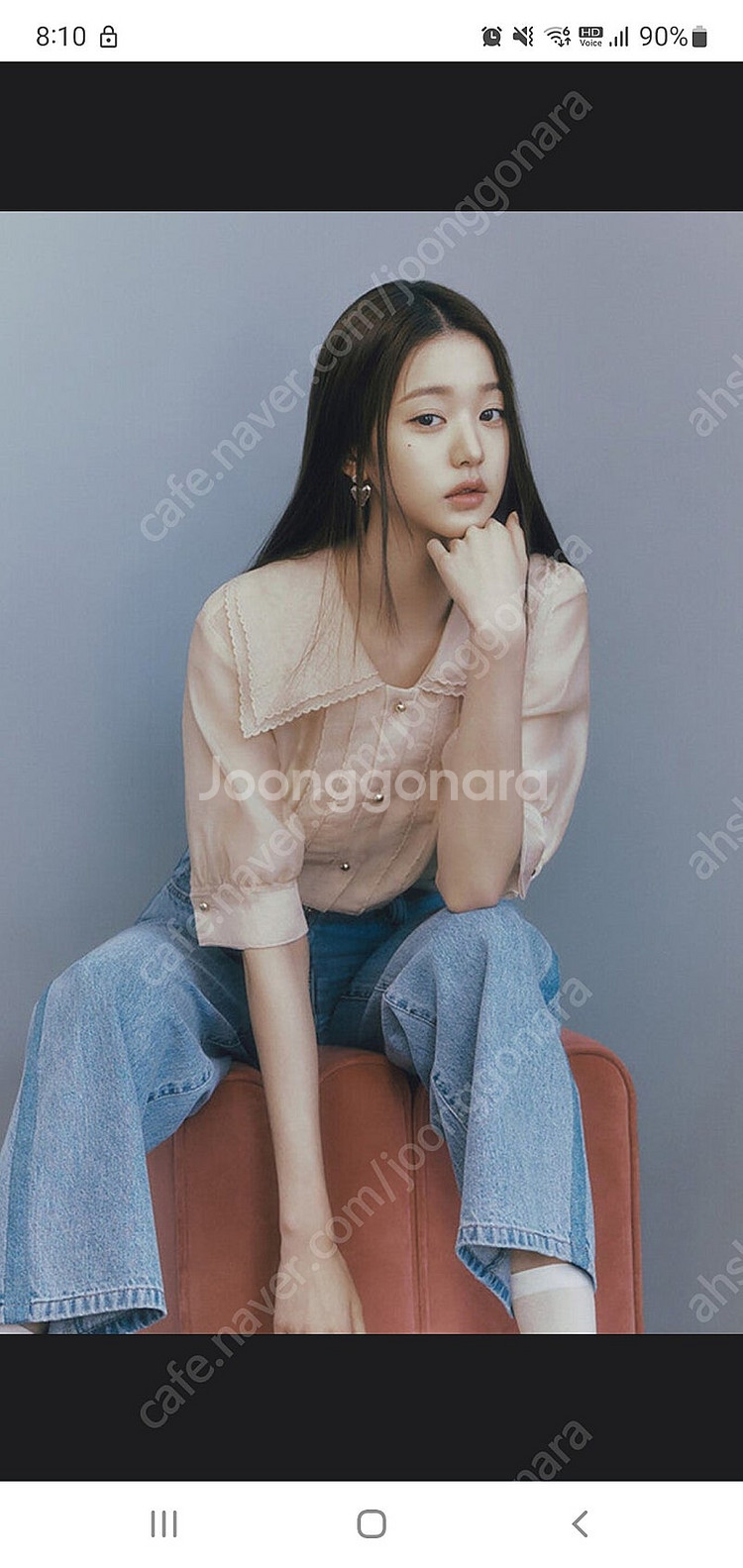 Sjsj장원영블라우스--0