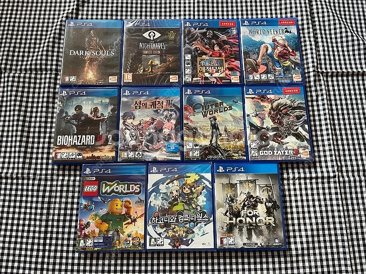 PS4 게임 11개 일괄 세일 판매 합니다.--0