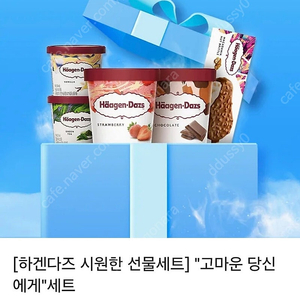 하겐다즈 아이스크림 기프티콘