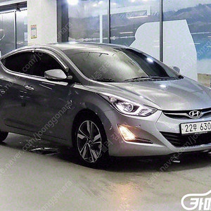 중고 더 뉴 아반떼 1.6 GDI 프리미엄 기본형 2014 년식 회색 상태 좋은 중고자동차