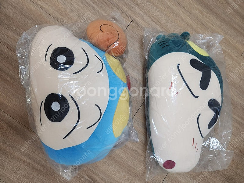 짱구시리즈 부리부리대마왕 흰둥이 짱아 짱구 얼굴쿠션--3