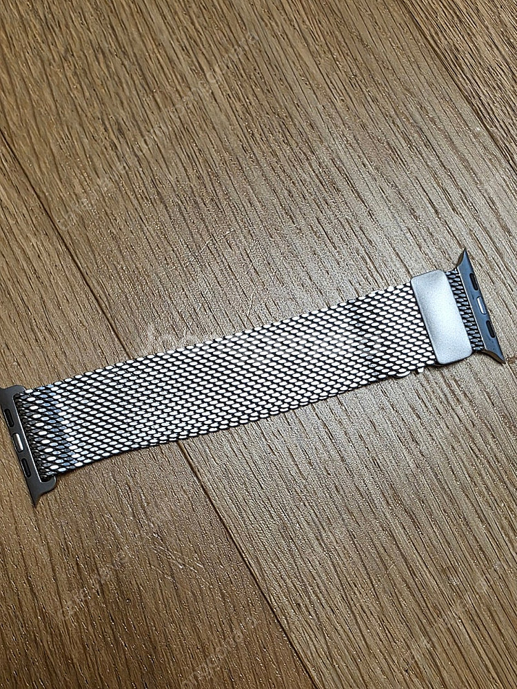 애플워치 울트라2 URVOI 티타늄 밀라노루프 스트랩 ...--1