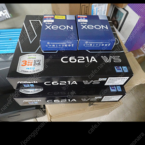 가격내림 - [Xeon CPU 20코어 + 메인보드 세트] 인텔 제온 스케일러블 Silver 4316 + 애스락 C621A WS