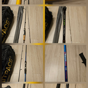 낚시대, 릴, 낚시용품 정리 합니다.