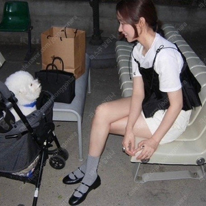 샤넬 메리제인 플랫슈즈 38사이즈