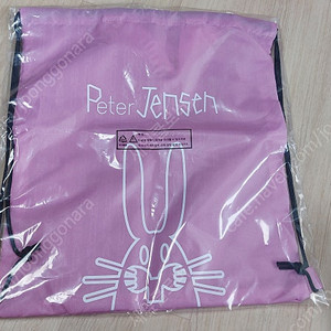 피터젠슨 Peter Jensen 핑크 신발주머니 5천원