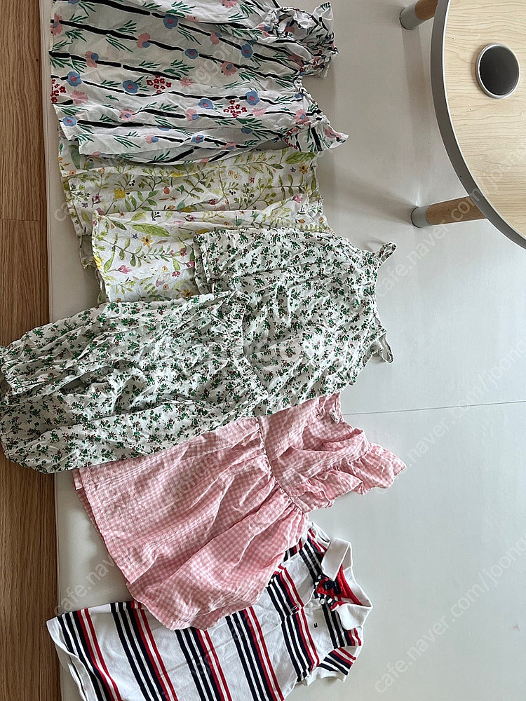 여아 여름옷 일괄 3-4세 반택포--0