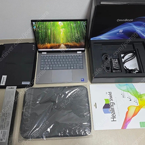 HP 옴니북 X 플립 14-fm0062TU 2in1 루나레이크 노트북 판매합니다.