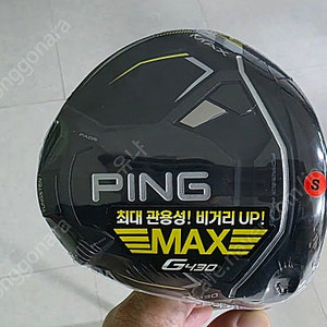 핑 PING G430 Max 드라이버 (9도, S Flex)