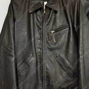 [M] RRL 더블알엘 뉴스보이 레더 자켓
