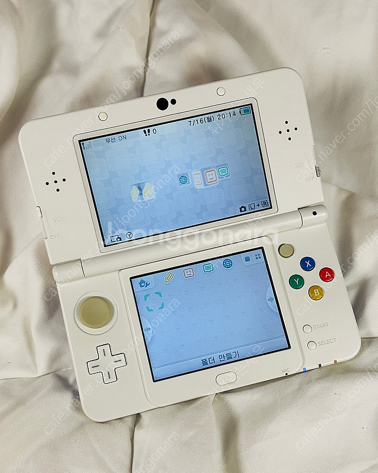 [3DS] 뉴 닌텐도 3DS 화이트 풀박셋 뉴작다수--3
